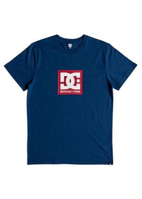 DC Shoes, Herren T-Shirt 'Square Star', Navy / Rot / Wei&szlig;