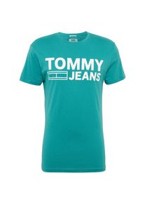 Tommy Jeans, Herren T-Shirt 'TJM ESSENTIAL LOGO TEE', Türkis