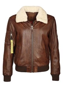 Top Gun, Herren Blouson 'TG-1012 ', Braun / Weiß
