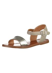 SPM, Damen Sandalen, Beige / Silber