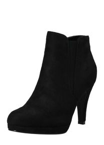 Anna Field, Damen Plateaustiefel, Schwarz