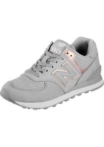 New Balance, Damen Sneakers 'WL574', Rosegold / Grau