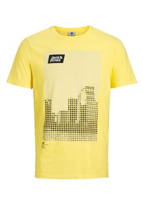 Jack & Jones JACK & JONES, Herren T-Shirt, Gelb