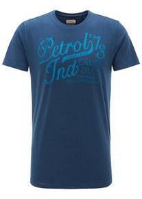 PETROL INDUSTRIES, Herren T-Shirt, Himmelblau / Neonblau