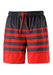 CMP, Herren Badeshorts, Anthrazit / Hellrot