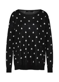 V&eacute;ro Moda VERO MODA, Damen Pullover, Schwarz / Wei&szlig;