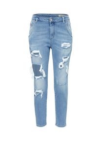 Diesel, Damen Destroyed Jeans 'Fayza-Evo' 084NU, Blue Denim