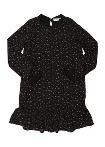 Tom Tailor, M&auml;dchen Kleid, Pink / Rot / Schwarz