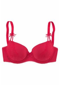 Lascana, Damen Schalen-BH, Rot