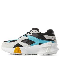 Reebok CLASSIC, Herren Sneaker 'Aztrek Double X Gigi Hadid', Hellblau / Goldgelb / Hellgrau / Schwarz