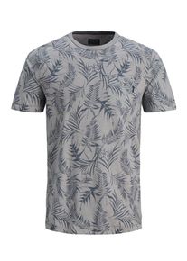 Jack & Jones JACK & JONES, Herren T-Shirt, Dunkelblau / Graumeliert