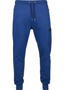 Urban Classics, Herren Jogpants, Royalblau / Schwarz
