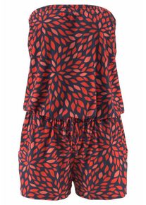 Lascana, Damen Overall, Navy / Rot