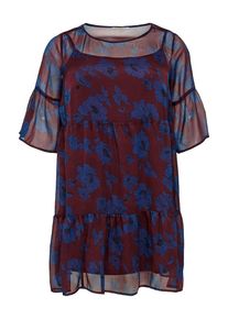Only Carmakoma, Damen Kleid, Dunkelblau / Oxid