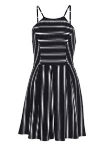 Melrose, Damen Kleid, Schwarz / Weiß