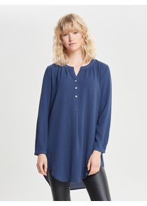 Only, Damen Langarmhemd, Blue Denim