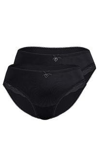 Sassa Mode Sassa, Damen Slip 'DIRNDL III', Schwarz