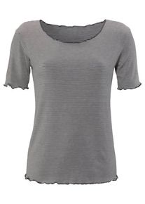 Lascana, Damen T-Shirt, Grau