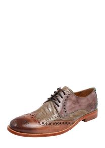 Melvin & Hamilton MELVIN & HAMILTON, Damen Schnürschuh 'Amelie 3', Braun / Smaragd