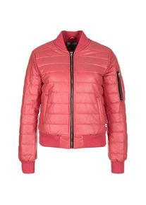 Converse, Damen Bomber Jacke 'Coated Jersey MA-1', Grenadine
