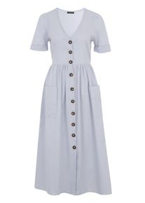 Apart, Damen Maxikleid, Hellblau
