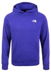The North Face, Herren Kapuzenpullover 'Raglan Red Box', Blau / Grau / Wei&szlig;