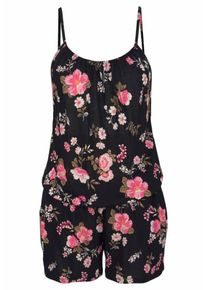 Lascana, Damen Overall, Rosa / Schwarz