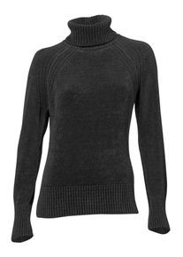 Heine, Damen Rollkragenpullover, Schwarz