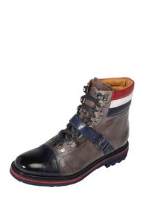 Melvin & Hamilton MELVIN & HAMILTON, Damen Stiefel 'Amelie 64', Dunkelblau / Taupe / Rot / Weiß