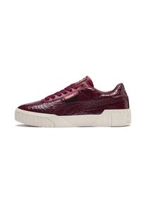 Puma, Damen Sneaker 'Cali Croc', Dunkelrot