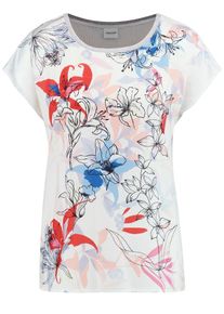 Taifun, Damen T-Shirt, Blau / Rauchblau / Pink / Rot / Schwarz / Silber / Weiß