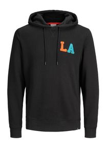 Jack & Jones JACK & JONES, Herren Fleece Artwork Sweatshirt, Schwarz