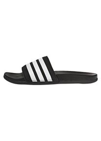 adidas Performance, Herren Slipper 'Adilette Cloudfoam Plus', Schwarz / Wei&szlig;