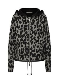 monari, Damen Jacke, Anthrazit / Schwarz