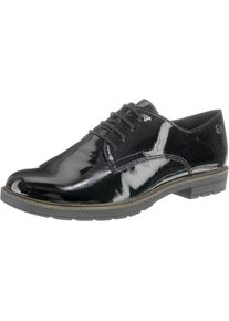 Tamaris, Damen Schn&uuml;rschuh, Schwarz