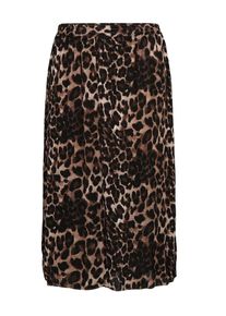 ZIZZI, Damen Rock 'ELORI, LONG, SKIRT', Braun / Schwarz