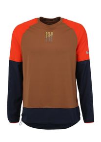 Nike, Herren Laufoberteil 'Elet', Braun / Koralle / Schwarz