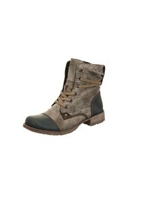 Rieker, Damen Stiefel, Hellbeige / Violettblau