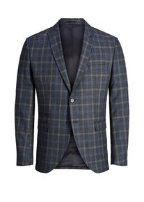 Jack & Jones JACK & JONES, Herren Blazer, Rauchblau / Basaltgrau