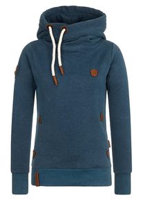 Naketano, Damen Hoody 'Tr&ouml;deln & Turteln', Dunkelblau