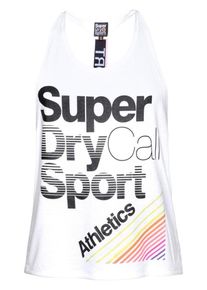 Superdry, Damen Tank-Top 'CALI', Blau / Gelb / Pink / Schwarz / Wei&szlig;