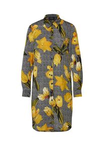 Object, Damen Kleid, Gelb / Schwarz
