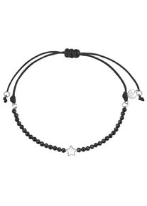 Glanzstücke München Glanzstücke München, Damen Armband, Schwarz / Silber