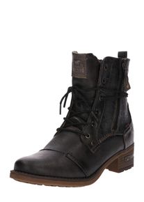 Mustang, Damen Schn&uuml;rstiefelette, Braun / Mokka