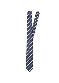 Selected Homme, Herren Krawatte, Navy / Weiß
