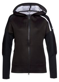 adidas Performance, Damen Sweatjacke 'Zne', Schwarz / Weiß