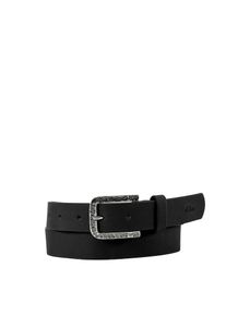 s.Oliver RED LABEL, Damen Ledergürtel, Schwarz