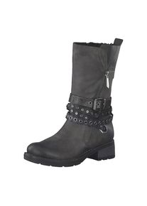 Marco Tozzi, M&auml;dchen Winterstiefel, Dunkelgrau