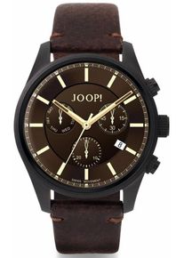 JOOP!, Herren Chronograph '2022859', Dunkelbraun / Gold