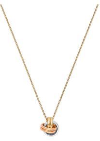 Christ, Damen Halskette 'Tricolor', Gold / Rosegold / Silber